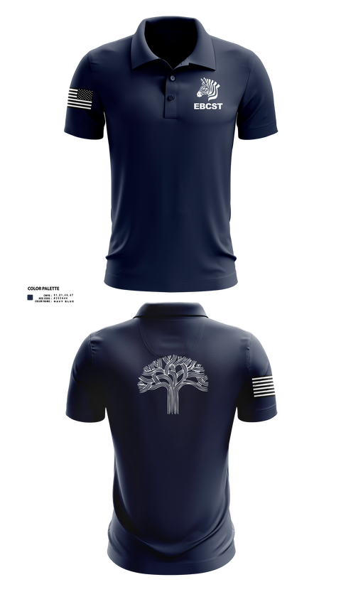 CRIME SUPPRESSION TEAM 46585477 Short Sleeve Performance Polo - 10
