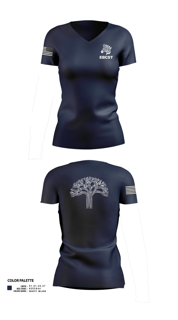 CRIME SUPPRESSION TEAM 46585477 Women's Short Sleeve V-neck Shirt - 10