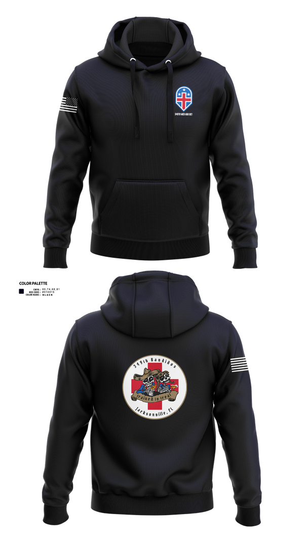349th Medical Augmentation Det. 9744755 Hoodie - 1