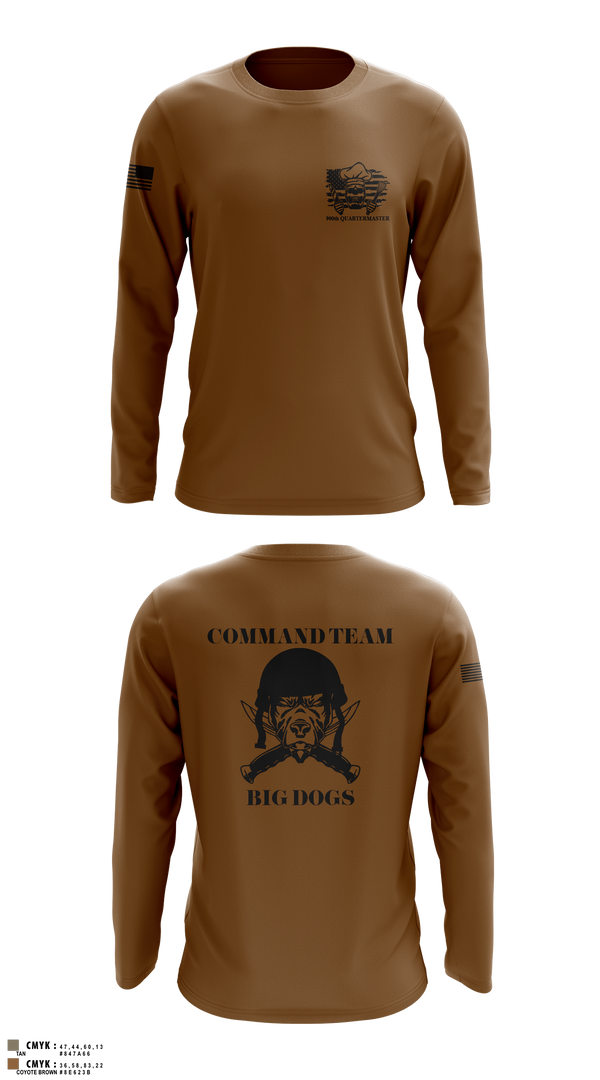 900 LEADERSHIP 50453031 Long Sleeve Performance Shirt- 1