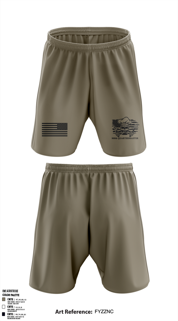 900 TEAM 2 3732293 Athletic Shorts With Pockets - 1