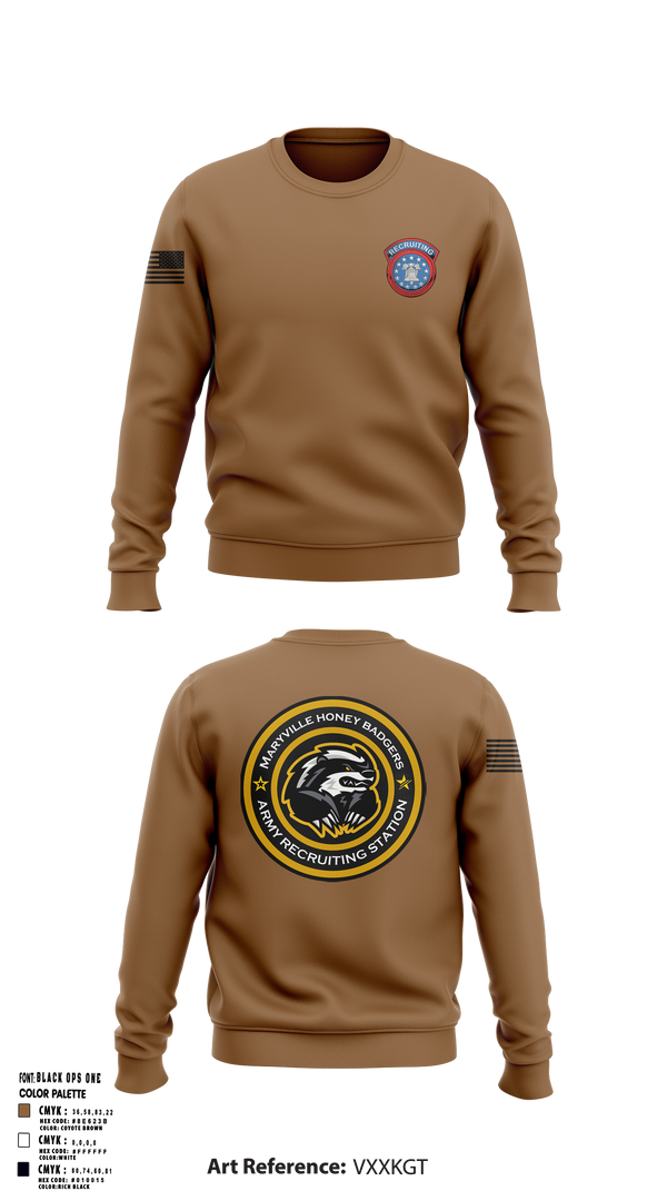 USAREC 47194249 Crew Neck Sweatshirt - 2