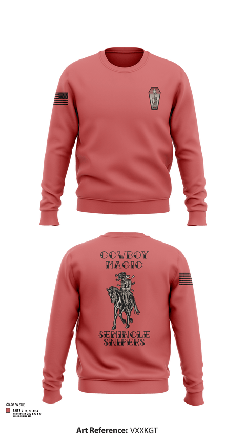 2-124IN SNIPER 8082556 Crew Neck Sweatshirt - 102