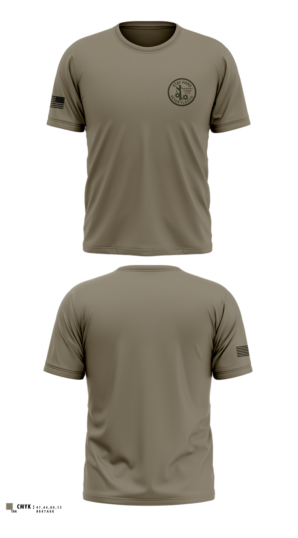 H Troop 3/278 ACR 93577618 Short Sleeve Performance Shirt - 1