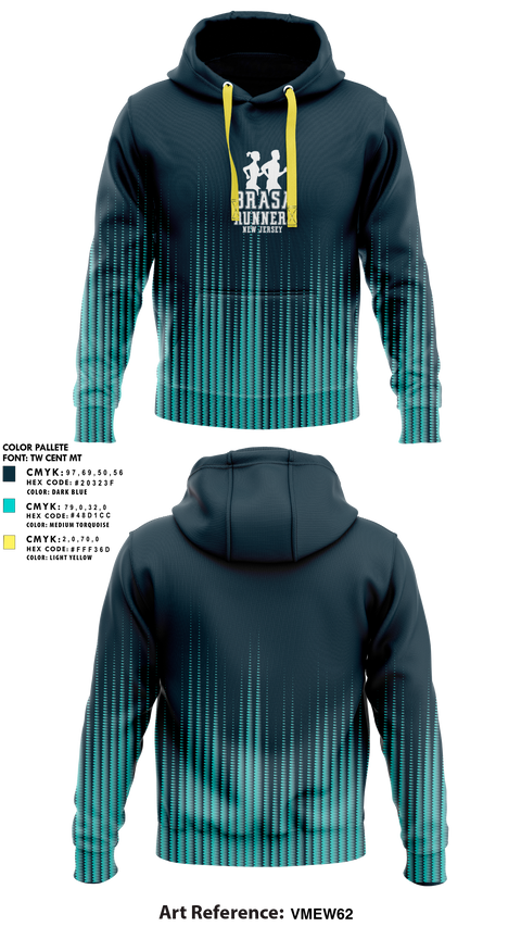 Brasa Runners NJ 22301494 Hoodie - 2