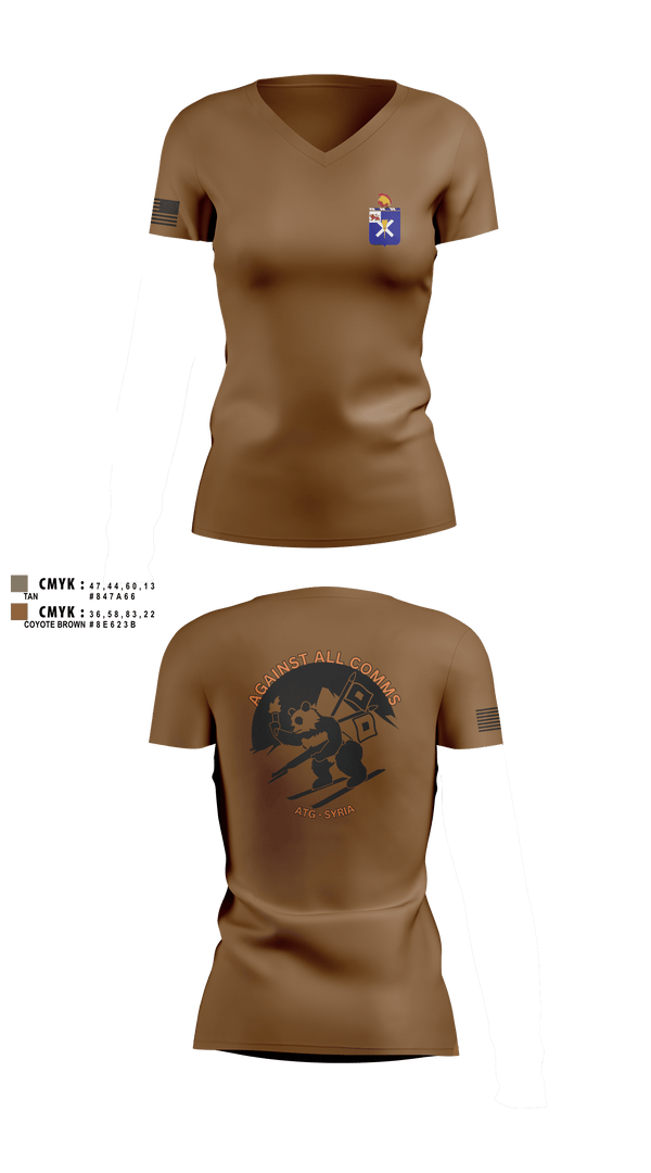 S6 1-32 IN 64050243 Women's Short Sleeve V-neck Shirt -2