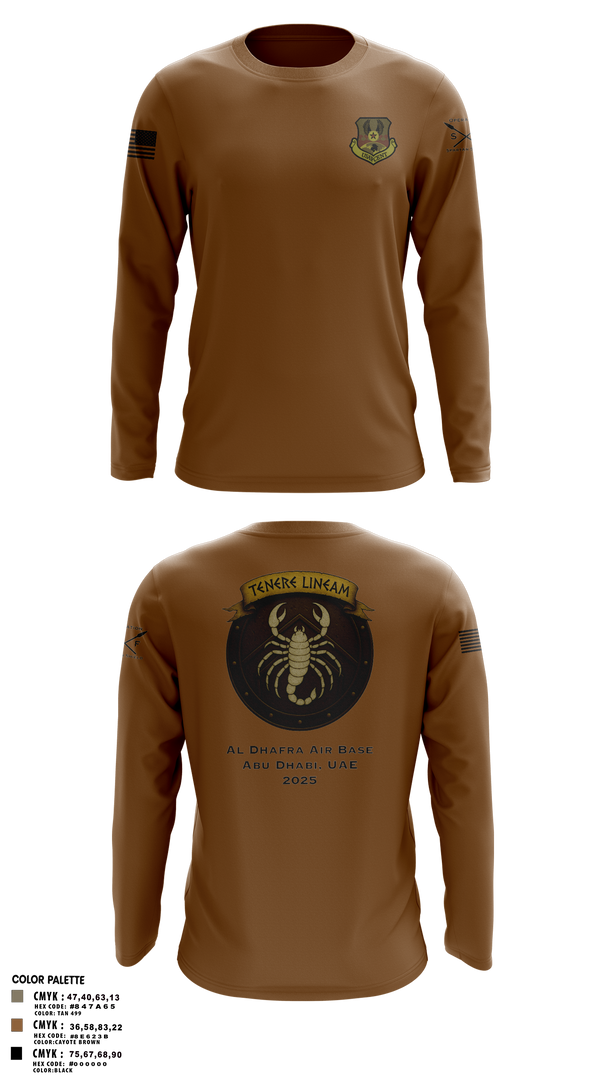 380 ESFS 95267878 Long Sleeve Performance Shirt 107