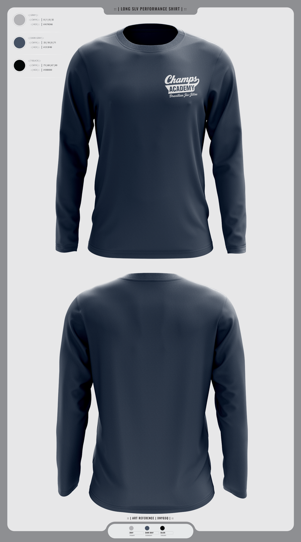 Champs AcademyCanadian dream llc 67159997 Long Sleeve Performance Shirt 2