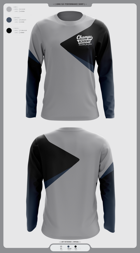Champs AcademyCanadian dream llc 67159997 Long Sleeve Performance Shirt 4