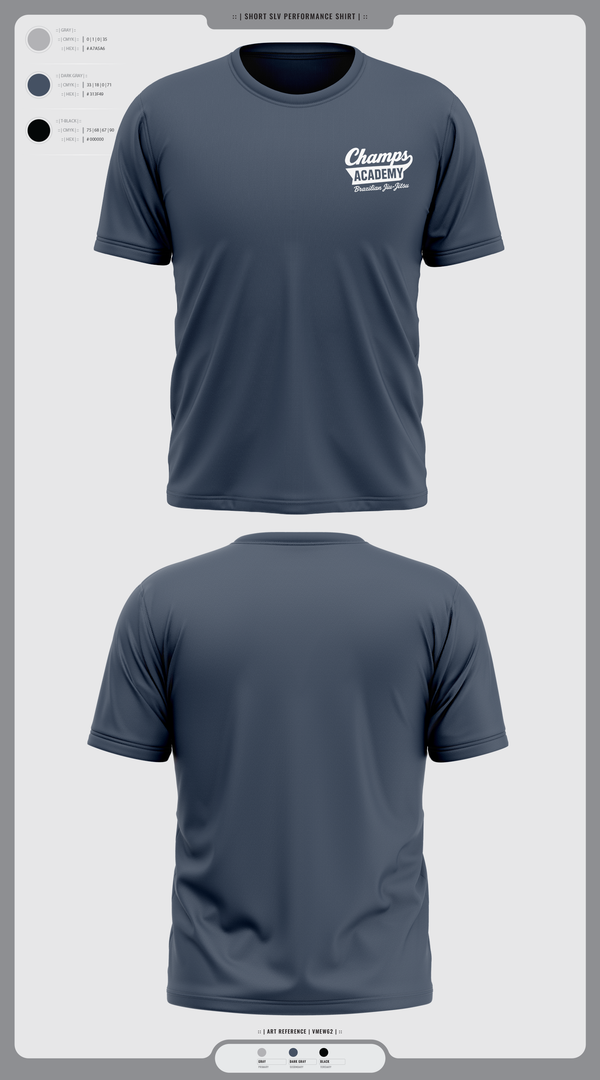 Champs AcademyCanadian dream llc 67159997 Short Sleeve Performance Shirt -2