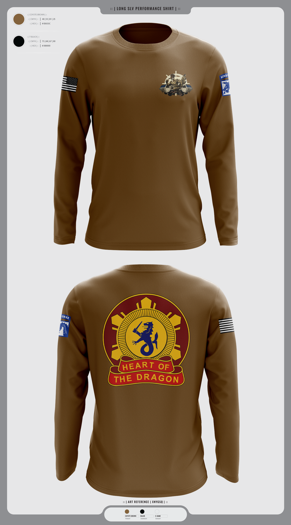 126th PLS Co 52727248 Long Sleeve Performance Shirt - 1