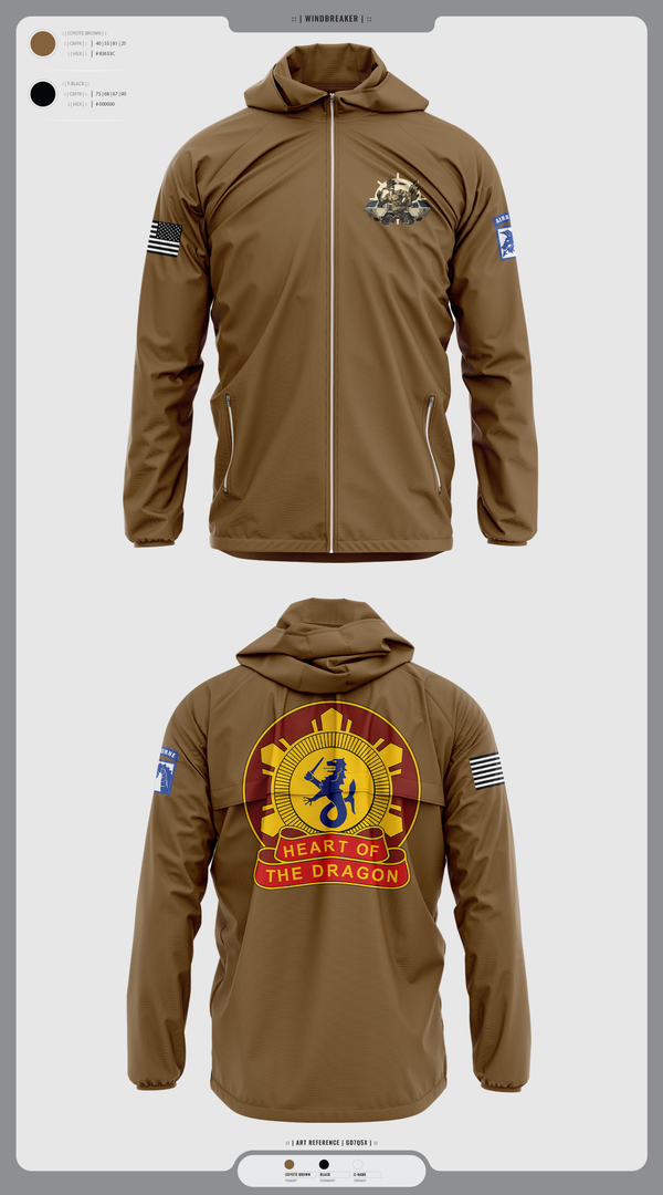 126th PLS Co 52727248 Windbreaker - 1