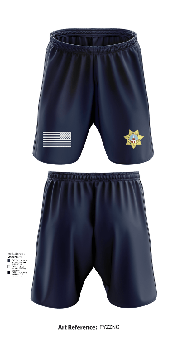 Georgetown Police 71499253 Athletic Shorts With Pockets - 101