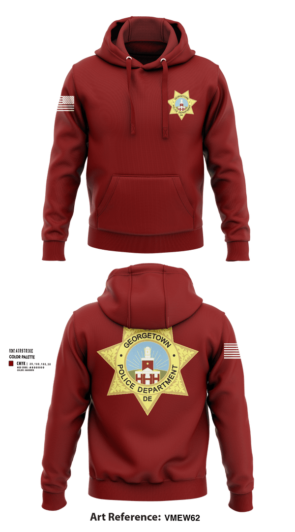 Georgetown Police 71499253 Hoodie - 102