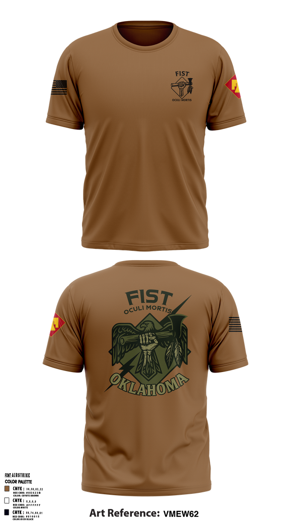 HHB 160th FIST 59313657 Short Sleeve Performance Shirt - 3