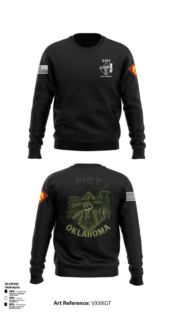 HHB 160th FIST 59313657 Crew Neck Sweatshirt - 1