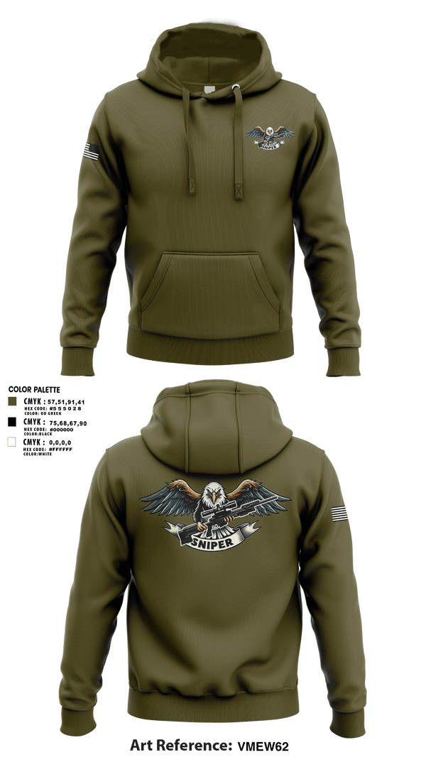 RGV Snipers 18091640 Hoodie - 1