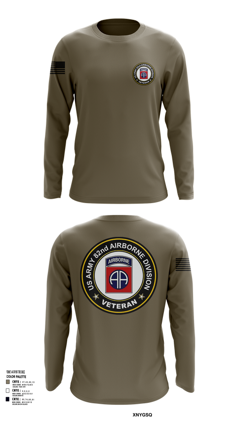 20th Airborne Engineer 47960992 Long Sleeve Performance Shirt 52