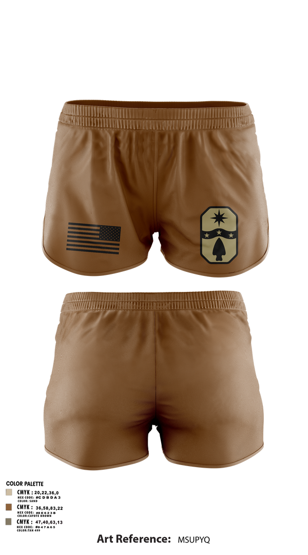 1487th Transportation Company 77712800 Ranger Panties - 2