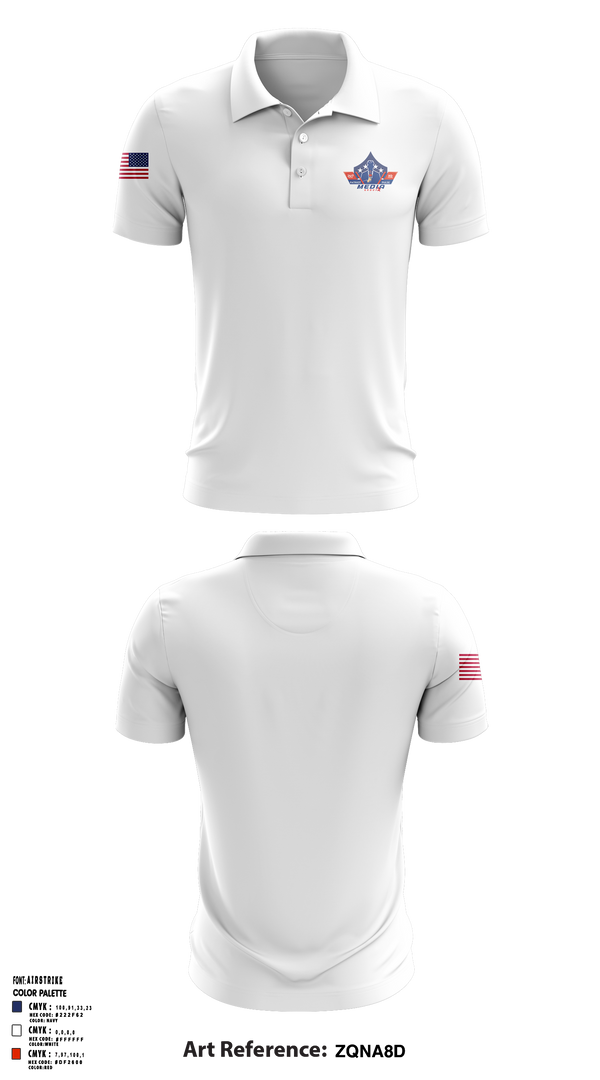 Patriot Pulse Media Group 69643978 Short Sleeve Performance Polo - 3