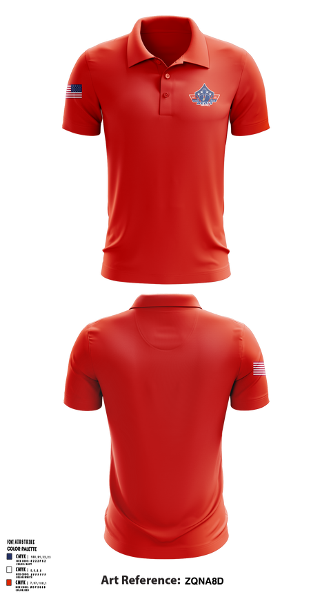 Patriot Pulse Media Group 69643978 Short Sleeve Performance Polo -4