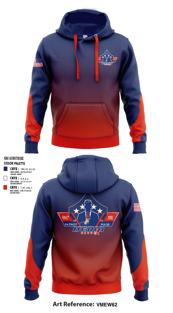 Patriot Pulse Media Group 69643978 Hoodie - 2