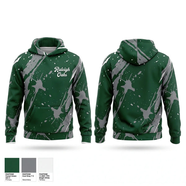 Hoodie, Raleigh Oaks, Baseball, Teamtime, Team time, sublimation, custom sports apparel, team uniforms, spirit wear, spiritwear, sports uniforms, custom shirts, team store, custom team store, fundraiser sports, apparel fundraiser