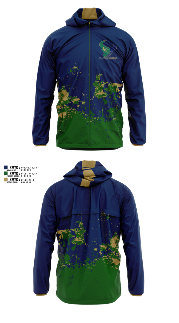 La Costa Canyon Mavericks Football 75802919 Windbreaker - 1
