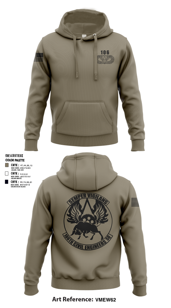 106 CES 37582767 Hoodie - 1