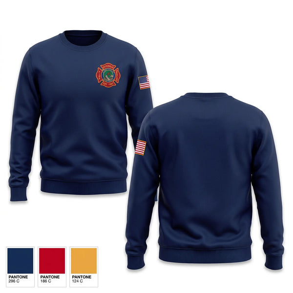 Crew Neck Sweatshirt, Batesville Fire & Rescue, Fire Department, Teamtime, Team time, sublimation, custom sports apparel, team uniforms, spirit wear, spiritwear, sports uniforms, custom shirts, team store, custom team store, fundraiser sports, apparel fundraiser