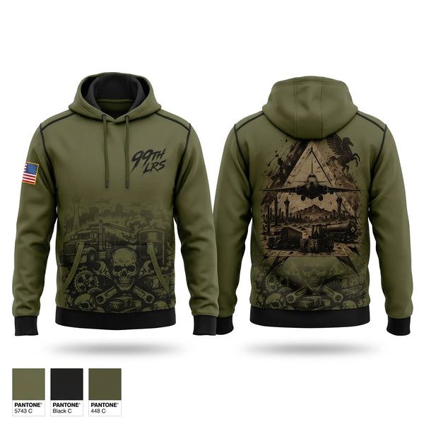 Hoodie, 99th LRS, Air Force, Teamtime, Team time, sublimation, custom sports apparel, team uniforms, spirit wear, spiritwear, sports uniforms, custom shirts, team store, custom team store, fundraiser sports, apparel fundraiser
