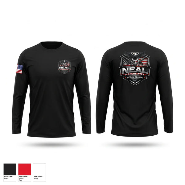 Long Sleeve Performance Shirt, Neal & Associates, Police, Teamtime, Team time, sublimation, custom sports apparel, team uniforms, spirit wear, spiritwear, sports uniforms, custom shirts, team store, custom team store, fundraiser sports, apparel fundraiser