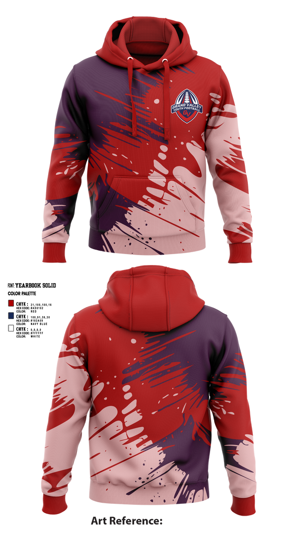 Grand Valley Youth Football 97329751 Hoodie - 1