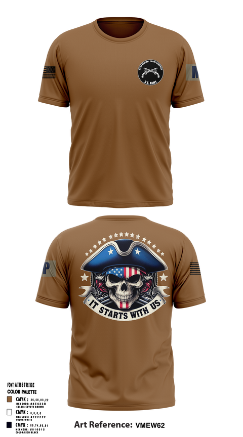 94th Military Police Company 72735886 Short Sleeve Performance Shirt - 1