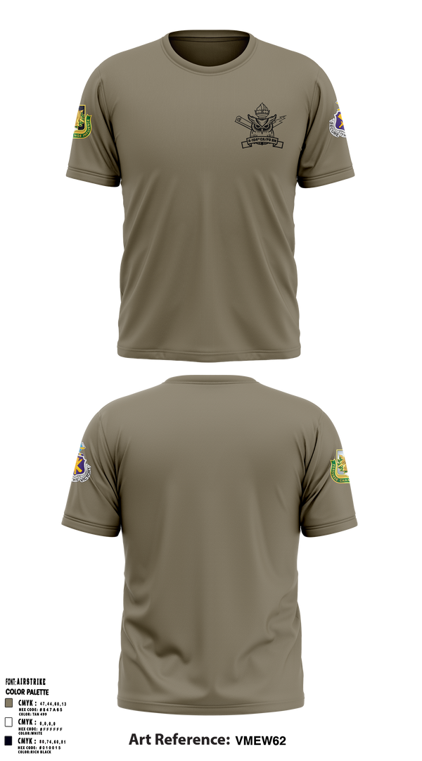 4th/104th BN (CA/PO) 7380170 Short Sleeve Performance Shirt - 2
