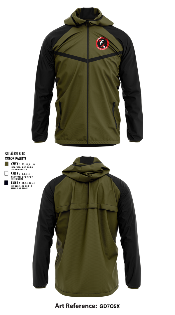 Fight Sports 37658569 Windbreaker - 1