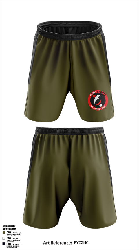 Fight Sports 37658569 Athletic Shorts With Pockets - 1