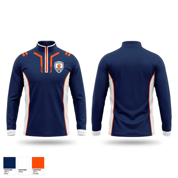 Quarter Zip Jacket, Delmar, Men's Soccer, Teamtime, Team time, sublimation, custom sports apparel, team uniforms, spirit wear, spiritwear, sports uniforms, custom shirts, team store, custom team store, fundraiser sports, apparel fundraiser