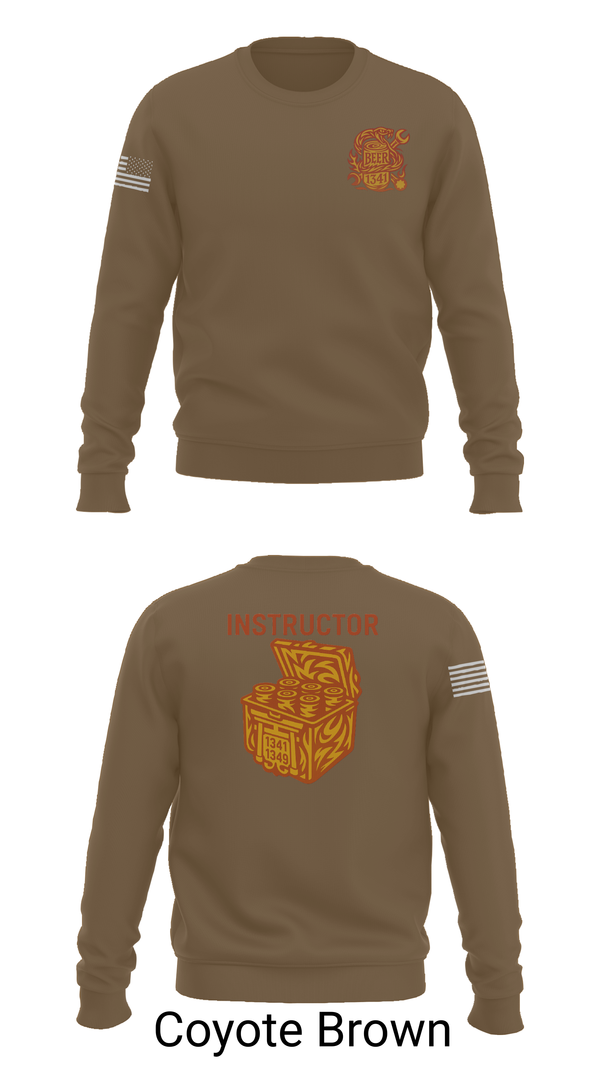 Crew Neck Sweatshirt, MARCOR DET FLW, , Teamtime, Team time, sublimation, custom sports apparel, team uniforms, spirit wear, spiritwear, sports uniforms, custom shirts, team store, custom team store, fundraiser sports, apparel fundraiser