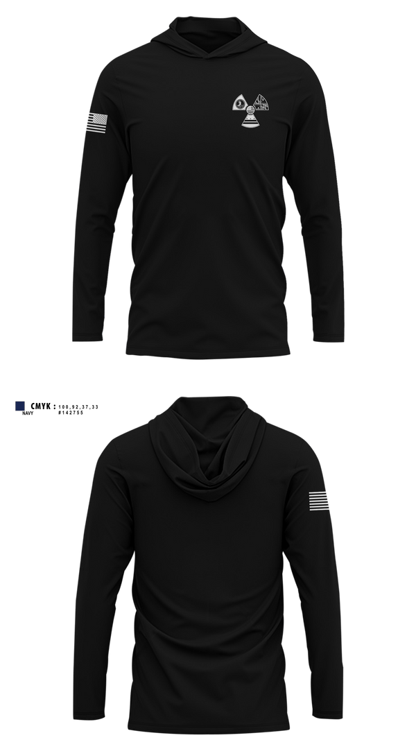 Long Sleeve Hooded Sun Shirt, NCR STC, Police, Teamtime, Team time, sublimation, custom sports apparel, team uniforms, spirit wear, spiritwear, sports uniforms, custom shirts, team store, custom team store, fundraiser sports, apparel fundraiser