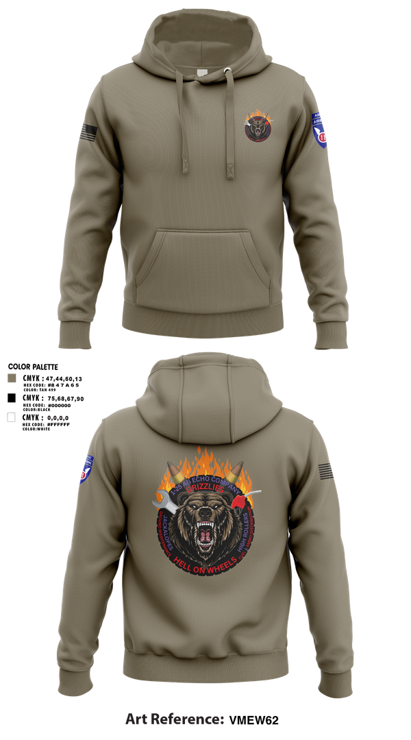Hoodie, E co 1/25, Army, Teamtime, Team time, sublimation, custom sports apparel, team uniforms, spirit wear, spiritwear, sports uniforms, custom shirts, team store, custom team store, fundraiser sports, apparel fundraiser