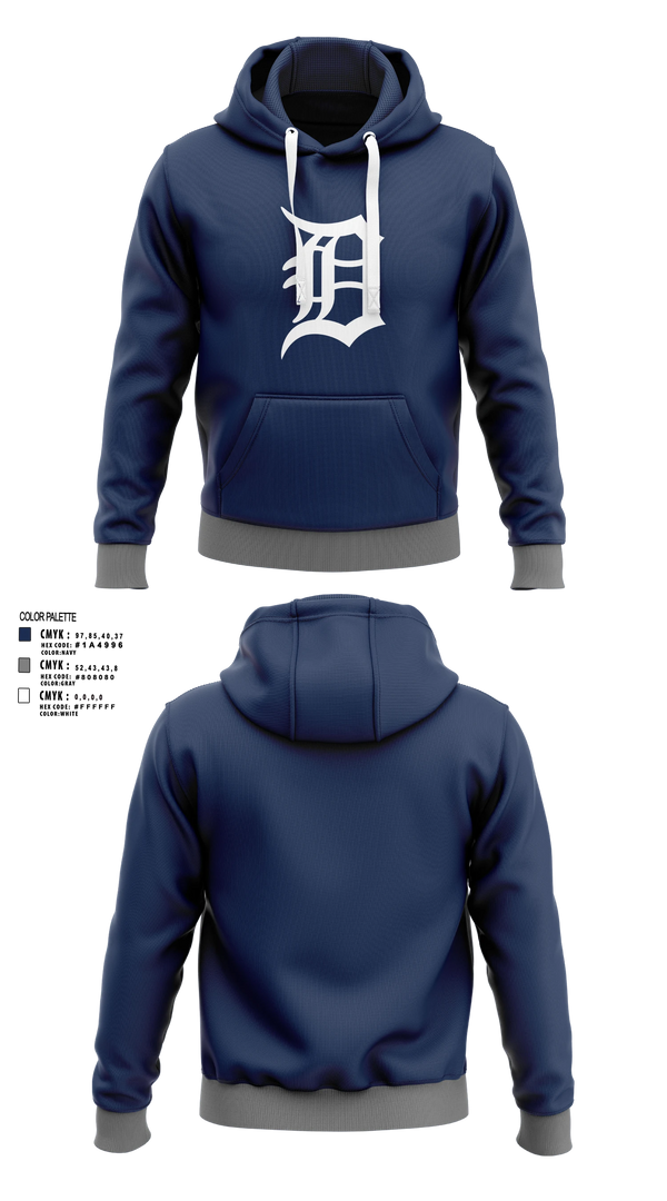 Hoodie, Tigers, Baseball, Teamtime, Team time, sublimation, custom sports apparel, team uniforms, spirit wear, spiritwear, sports uniforms, custom shirts, team store, custom team store, fundraiser sports, apparel fundraiser