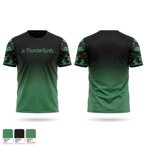 Football Jersey, Jr. Thunderbirds, Baseball, Teamtime, Team time, sublimation, custom sports apparel, team uniforms, spirit wear, spiritwear, sports uniforms, custom shirts, team store, custom team store, fundraiser sports, apparel fundraiser