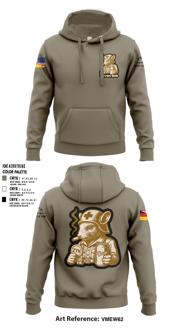 Bronze Crew 21388144 Hoodie - 1
