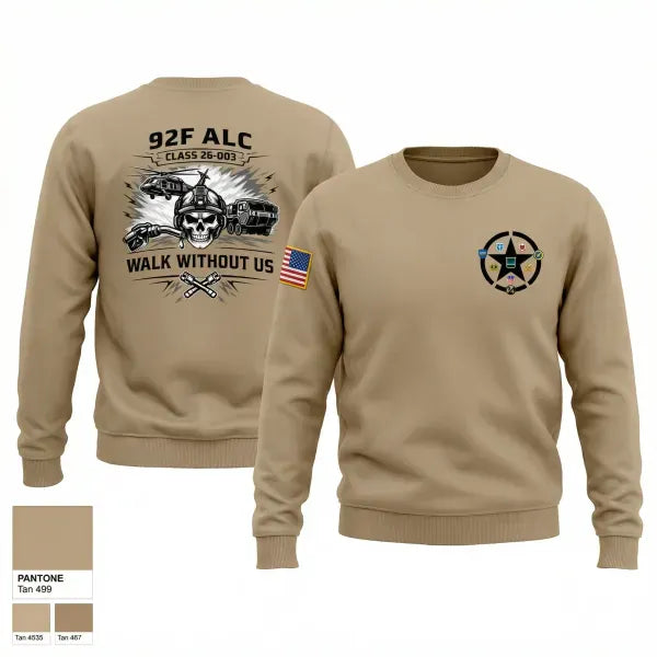 Crew Neck Sweatshirt, 92F ALC 26-003, Army, Teamtime, Team time, sublimation, custom sports apparel, team uniforms, spirit wear, spiritwear, sports uniforms, custom shirts, team store, custom team store, fundraiser sports, apparel fundraiser