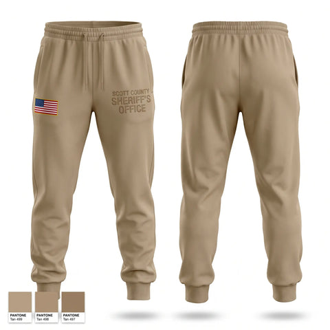 Sweatpants, Scott County Sheriff's Office, Police, Teamtime, Team time, sublimation, custom sports apparel, team uniforms, spirit wear, spiritwear, sports uniforms, custom shirts, team store, custom team store, fundraiser sports, apparel fundraiser