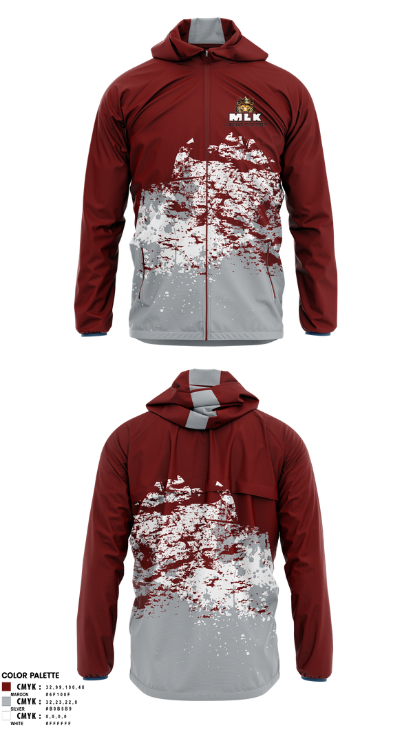 MLK Lions Soccer 87090357 Windbreaker - 1