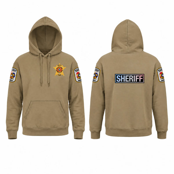 Hoodie, WALLER COUNTY SHERIFF, Police, Teamtime, Team time, sublimation, custom sports apparel, team uniforms, spirit wear, spiritwear, sports uniforms, custom shirts, team store, custom team store, fundraiser sports, apparel fundraiser