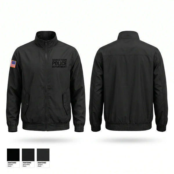 Windbreaker, Georgetown Police Department, Police, Teamtime, Team time, sublimation, custom sports apparel, team uniforms, spirit wear, spiritwear, sports uniforms, custom shirts, team store, custom team store, fundraiser sports, apparel fundraiser