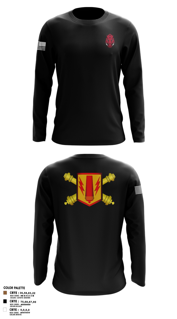 Boar Battery 48624460 Long Sleeve Performance Shirt 3